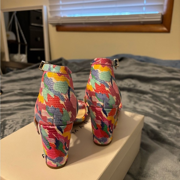 Alex Marie Colorful Patterned Heels - Picture 3 of 7